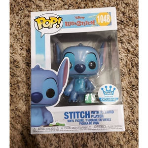 COPY - Stitch Funko Exclusive With Record Player #1048